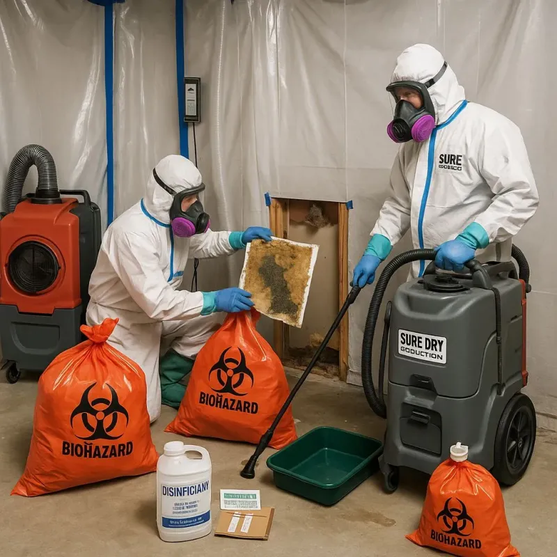 Contaminated Water Handling Protocols process in Robeson County, NC