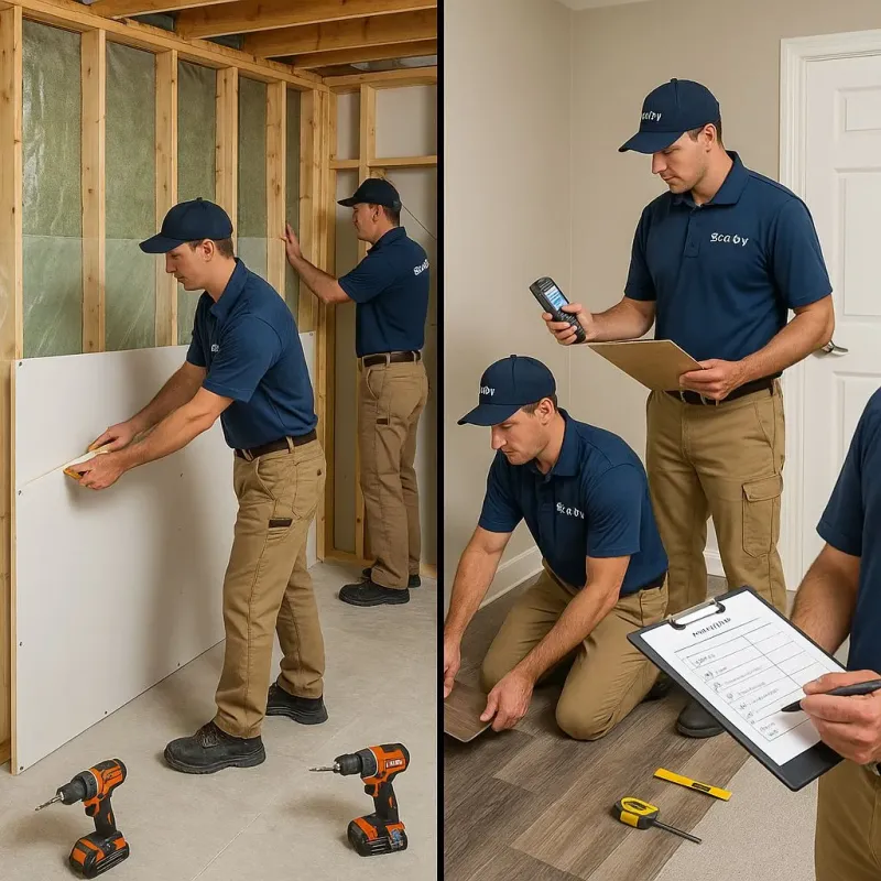 Repairs and Reconstruction process in Robeson County, NC